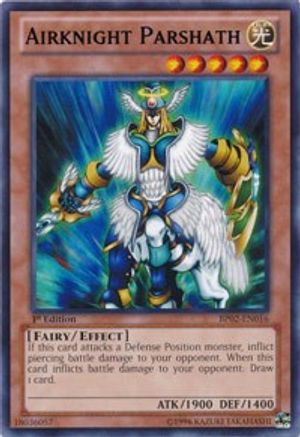 Airknight Parshath (BP02-EN016) - Battle Pack 2: War of the Giants Unlimited - Premium Yugioh Single from Konami - Just $0.43! Shop now at Game Crave Tournament Store