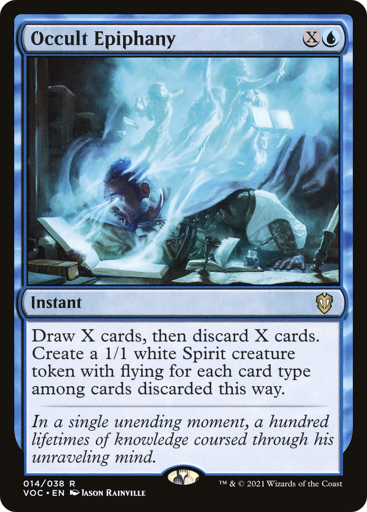 Occult Epiphany (VOC-014) - Crimson Vow Commander - Premium MTG Single from Wizards of the Coast - Just $0.46! Shop now at Game Crave Tournament Store