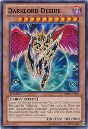 Darklord Desire (BP02-EN090) - Battle Pack 2: War of the Giants 1st Edition - Premium Yugioh Single from Konami - Just $0.25! Shop now at Game Crave Tournament Store