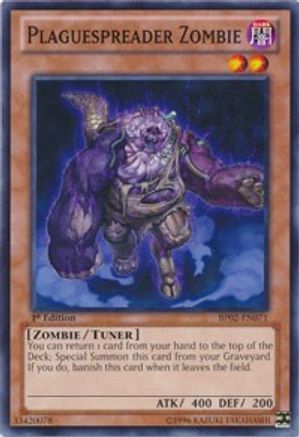 Plaguespreader Zombie (BP02-EN071) - Battle Pack 2: War of the Giants Unlimited - Premium Yugioh Single from Konami - Just $1.45! Shop now at Game Crave Tournament Store