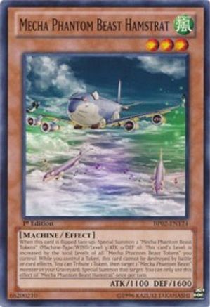 Mecha Phantom Beast Hamstrat (BP02-EN124) - Battle Pack 2: War of the Giants Unlimited - Premium Yugioh Single from Konami - Just $0.08! Shop now at Game Crave Tournament Store