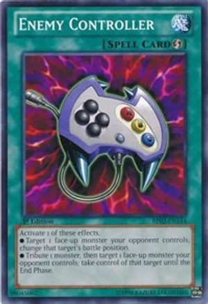 Enemy Controller (BP02-EN144) - Battle Pack 2: War of the Giants Unlimited - Premium Yugioh Single from Konami - Just $0.78! Shop now at Game Crave Tournament Store