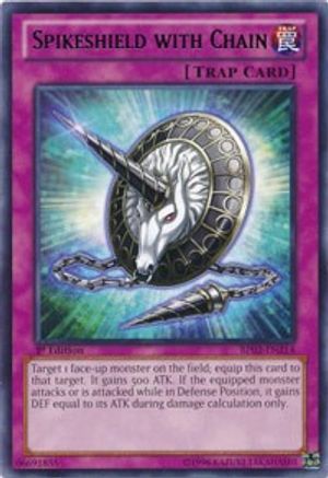 Spikeshield with Chain (BP02-EN214) - Battle Pack 2: War of the Giants Unlimited - Premium Yugioh Single from Konami - Just $0.25! Shop now at Game Crave Tournament Store