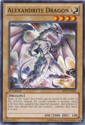 Alexandrite Dragon (BP02-EN004) - Battle Pack 2: War of the Giants 1st Edition - Premium Yugioh Single from Konami - Just $0.08! Shop now at Game Crave Tournament Store