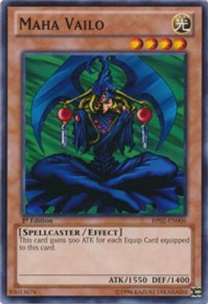 Maha Vailo (BP02-EN006) - Battle Pack 2: War of the Giants 1st Edition - Premium Yugioh Single from Konami - Just $0.25! Shop now at Game Crave Tournament Store