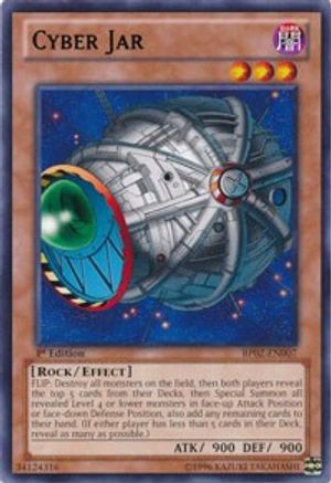 Cyber Jar (BP02-EN007) - Battle Pack 2: War of the Giants 1st Edition - Premium Yugioh Single from Konami - Just $1.33! Shop now at Game Crave Tournament Store