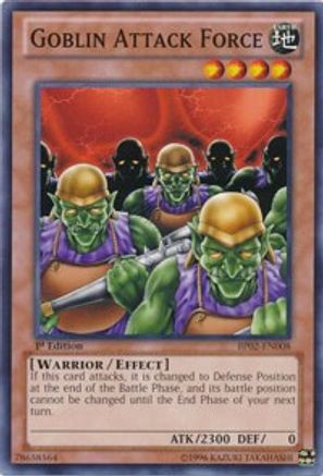 Goblin Attack Force (BP02-EN008) - Battle Pack 2: War of the Giants Unlimited - Premium Yugioh Single from Konami - Just $0.40! Shop now at Game Crave Tournament Store