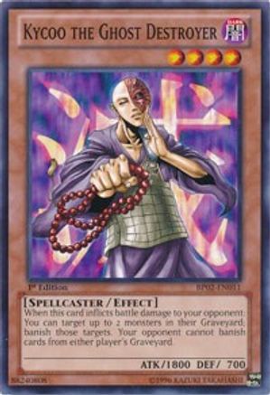Kycoo the Ghost Destroyer (BP02-EN011) - Battle Pack 2: War of the Giants Unlimited - Premium Yugioh Single from Konami - Just $1.64! Shop now at Game Crave Tournament Store