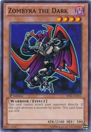 Zombyra the Dark (BP02-EN014) - Battle Pack 2: War of the Giants 1st Edition - Premium Yugioh Single from Konami - Just $0.08! Shop now at Game Crave Tournament Store