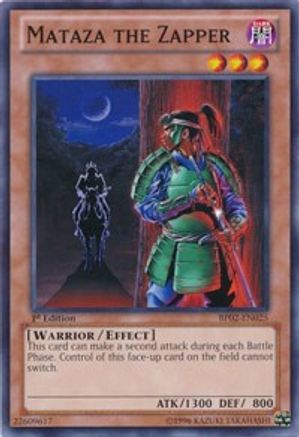 Mataza the Zapper (BP02-EN025) - Battle Pack 2: War of the Giants 1st Edition - Premium Yugioh Single from Konami - Just $0.29! Shop now at Game Crave Tournament Store