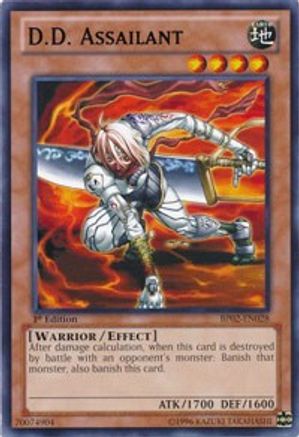 D.D. Assailant (BP02-EN028) - Battle Pack 2: War of the Giants 1st Edition - Premium Yugioh Single from Konami - Just $0.75! Shop now at Game Crave Tournament Store