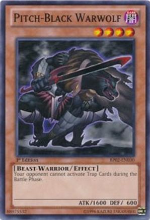 Pitch-Black Warwolf (BP02-EN030) - Battle Pack 2: War of the Giants Unlimited - Premium Yugioh Single from Konami - Just $0.25! Shop now at Game Crave Tournament Store