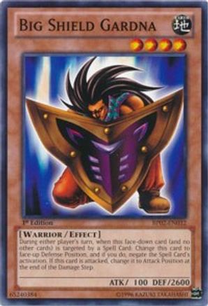 Big Shield Gardna (BP02-EN032) - Battle Pack 2: War of the Giants 1st Edition - Premium Yugioh Single from Konami - Just $0.23! Shop now at Game Crave Tournament Store
