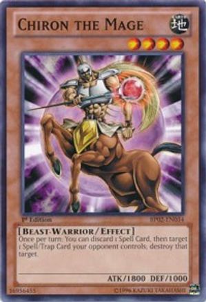 Chiron the Mage (BP02-EN034) - Battle Pack 2: War of the Giants Unlimited - Premium Yugioh Single from Konami - Just $0.25! Shop now at Game Crave Tournament Store