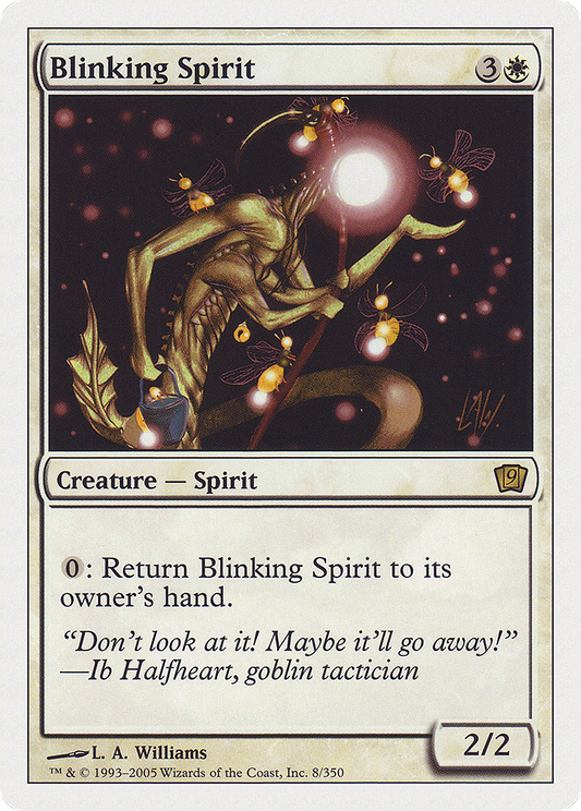 Blinking Spirit (9ED-008) - Ninth Edition - Premium MTG Single from Wizards of the Coast - Just $0.08! Shop now at Game Crave Tournament Store