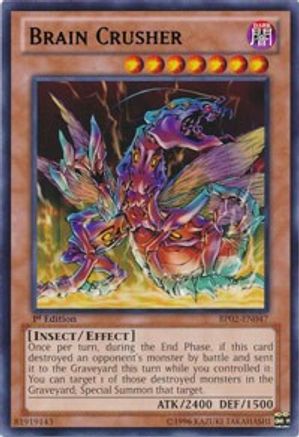 Brain Crusher (BP02-EN047) - Battle Pack 2: War of the Giants 1st Edition - Premium Yugioh Single from Konami - Just $0.25! Shop now at Game Crave Tournament Store