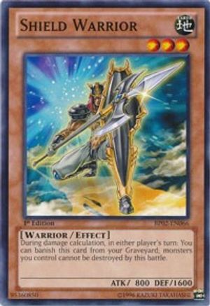 Shield Warrior (BP02-EN066) - Battle Pack 2: War of the Giants Unlimited - Premium Yugioh Single from Konami - Just $0.25! Shop now at Game Crave Tournament Store