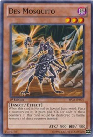 Des Mosquito (BP02-EN076) - Battle Pack 2: War of the Giants Unlimited - Premium Yugioh Single from Konami - Just $0.25! Shop now at Game Crave Tournament Store