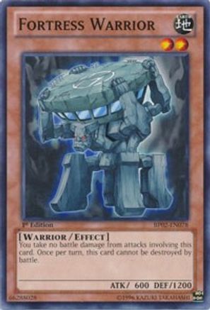 Fortress Warrior (BP02-EN078) - Battle Pack 2: War of the Giants 1st Edition - Premium Yugioh Single from Konami - Just $0.25! Shop now at Game Crave Tournament Store
