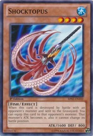 Shocktopus (BP02-EN102) - Battle Pack 2: War of the Giants Unlimited - Premium Yugioh Single from Konami - Just $0.25! Shop now at Game Crave Tournament Store