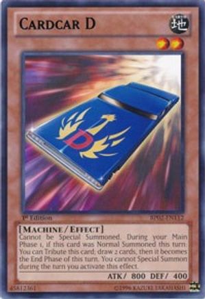 Cardcar D (BP02-EN112) - Battle Pack 2: War of the Giants Unlimited - Premium Yugioh Single from Konami - Just $0.25! Shop now at Game Crave Tournament Store
