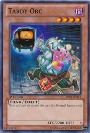Tardy Orc (BP02-EN114) - Battle Pack 2: War of the Giants 1st Edition - Premium Yugioh Single from Konami - Just $0.23! Shop now at Game Crave Tournament Store