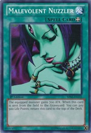 Malevolent Nuzzler (BP02-EN132) - Battle Pack 2: War of the Giants Unlimited - Premium Yugioh Single from Konami - Just $0.25! Shop now at Game Crave Tournament Store