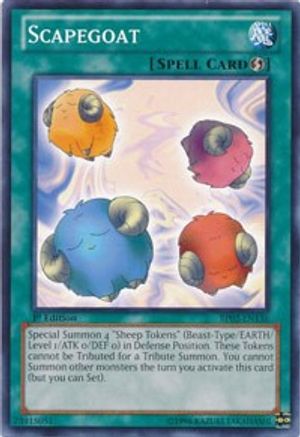 Scapegoat (BP02-EN136) - Battle Pack 2: War of the Giants 1st Edition - Premium Yugioh Single from Konami - Just $0.26! Shop now at Game Crave Tournament Store