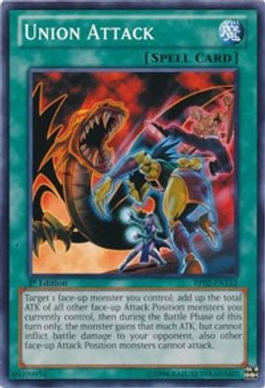 Union Attack (BP02-EN152) - Battle Pack 2: War of the Giants 1st Edition - Premium Yugioh Single from Konami - Just $0.25! Shop now at Game Crave Tournament Store