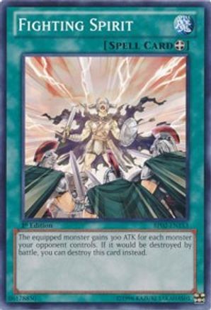 Fighting Spirit (BP02-EN153) - Battle Pack 2: War of the Giants 1st Edition - Premium Yugioh Single from Konami - Just $0.25! Shop now at Game Crave Tournament Store