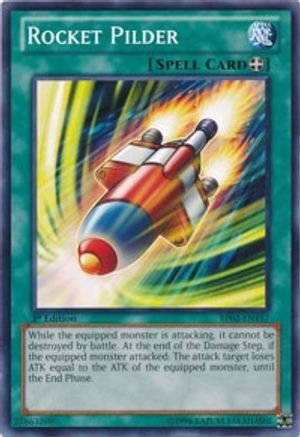 Rocket Pilder (BP02-EN157) - Battle Pack 2: War of the Giants 1st Edition - Premium Yugioh Single from Konami - Just $0.25! Shop now at Game Crave Tournament Store