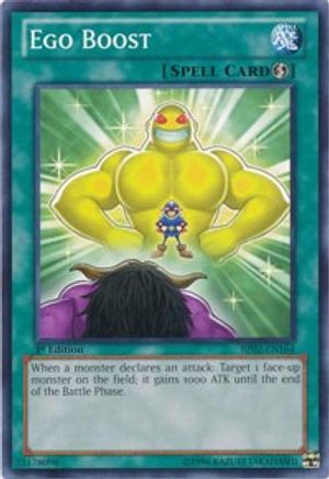 Ego Boost (BP02-EN164) - Battle Pack 2: War of the Giants 1st Edition - Premium Yugioh Single from Konami - Just $0.25! Shop now at Game Crave Tournament Store