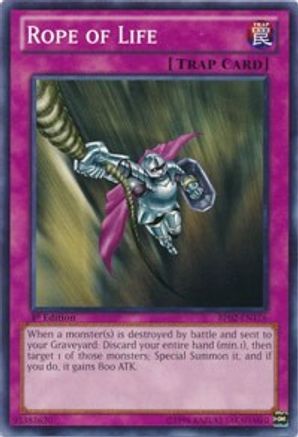 Rope of Life (BP02-EN176) - Battle Pack 2: War of the Giants 1st Edition - Premium Yugioh Single from Konami - Just $0.25! Shop now at Game Crave Tournament Store