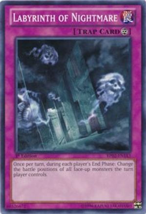Labyrinth of Nightmare (BP02-EN183) - Battle Pack 2: War of the Giants 1st Edition - Premium Yugioh Single from Konami - Just $0.26! Shop now at Game Crave Tournament Store