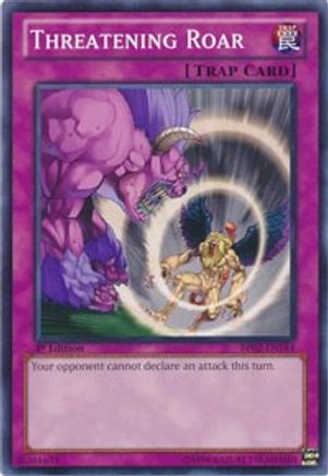 Threatening Roar (BP02-EN184) - Battle Pack 2: War of the Giants Unlimited - Premium Yugioh Single from Konami - Just $0.58! Shop now at Game Crave Tournament Store