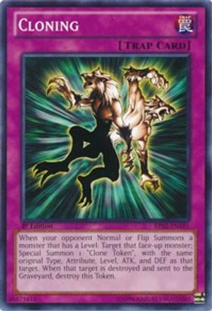 Cloning (BP02-EN191) - Battle Pack 2: War of the Giants 1st Edition - Premium Yugioh Single from Konami - Just $0.25! Shop now at Game Crave Tournament Store