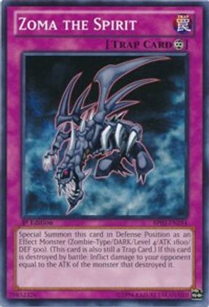Zoma the Spirit (BP02-EN194) - Battle Pack 2: War of the Giants 1st Edition - Premium Yugioh Single from Konami - Just $0.25! Shop now at Game Crave Tournament Store