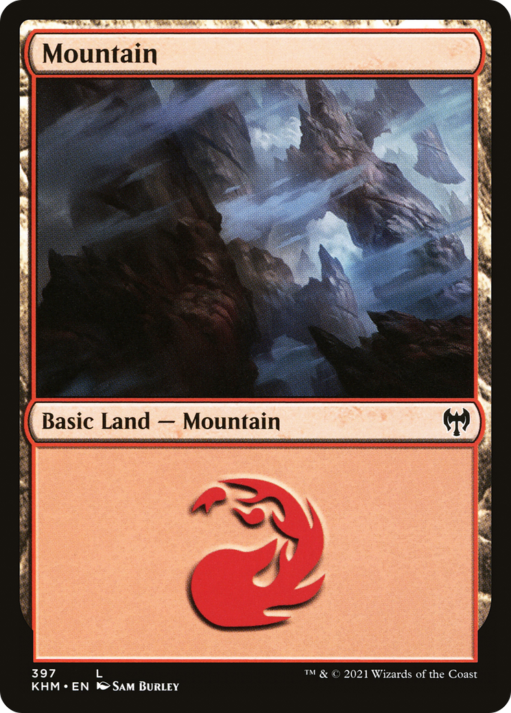 Mountain (KHM-397) - Kaldheim Foil - Premium MTG Single from Wizards of the Coast - Just $0.20! Shop now at Game Crave Tournament Store