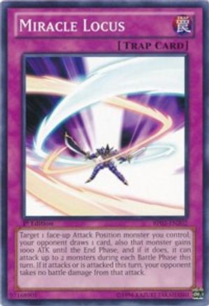 Miracle Locus (BP02-EN202) - Battle Pack 2: War of the Giants 1st Edition - Premium Yugioh Single from Konami - Just $0.25! Shop now at Game Crave Tournament Store