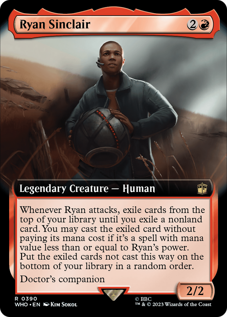 Ryan Sinclair (WHO-390) - Doctor Who: (Extended Art) Foil - Premium MTG Single from Wizards of the Coast - Just $0.10! Shop now at Game Crave Tournament Store