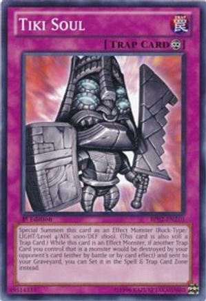 Tiki Soul (BP02-EN210) - Battle Pack 2: War of the Giants 1st Edition - Premium Yugioh Single from Konami - Just $0.25! Shop now at Game Crave Tournament Store