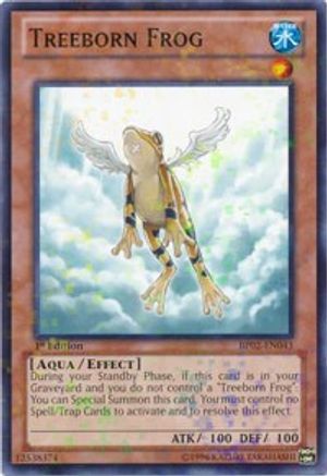 Treeborn Frog (Mosaic Rare) (BP02-EN043) - Battle Pack 2: War of the Giants 1st Edition - Premium Yugioh Single from Konami - Just $1.68! Shop now at Game Crave Tournament Store
