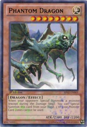 Phantom Dragon (Mosaic Rare) (BP02-EN065) - Battle Pack 2: War of the Giants Unlimited - Premium Yugioh Single from Konami - Just $0.11! Shop now at Game Crave Tournament Store