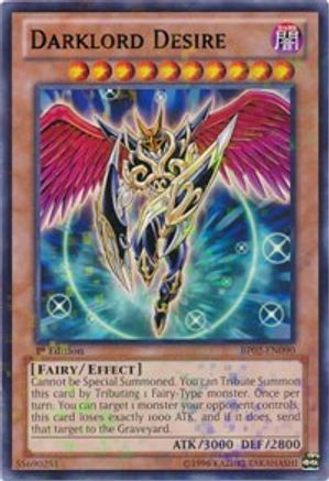 Darklord Desire (Mosaic Rare) (BP02-EN090) - Battle Pack 2: War of the Giants Unlimited - Premium Yugioh Single from Konami - Just $0.59! Shop now at Game Crave Tournament Store