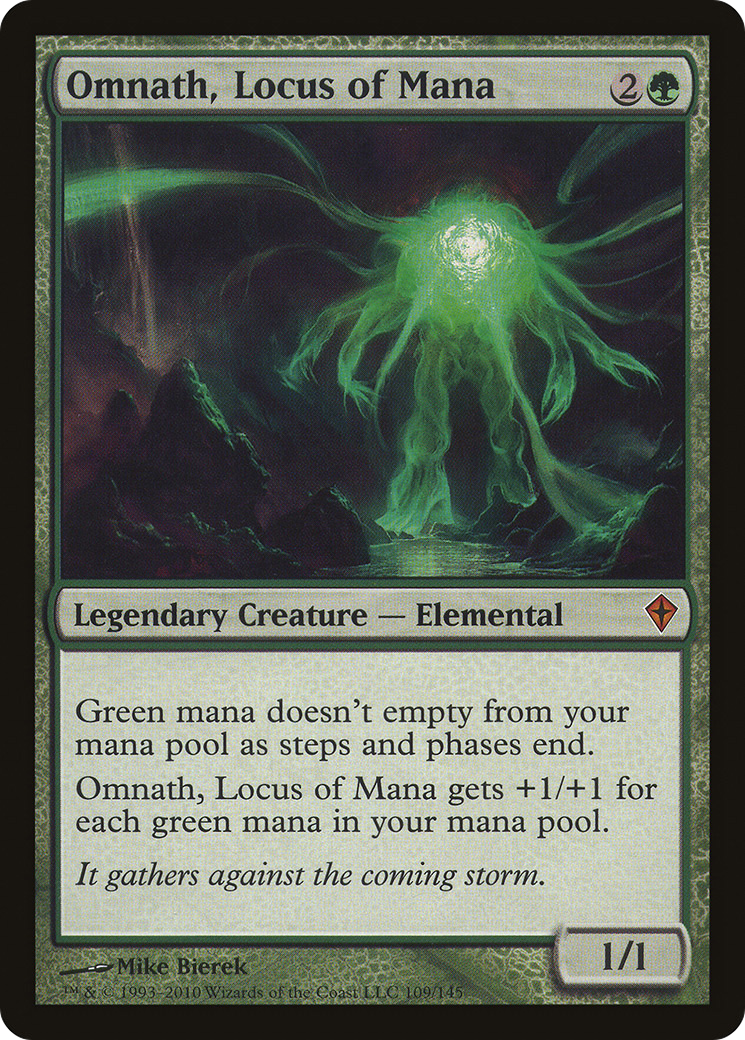 Omnath, Locus of Mana (WWK-109) - Worldwake Foil - Premium MTG Single from Wizards of the Coast - Just $6.80! Shop now at Game Crave Tournament Store