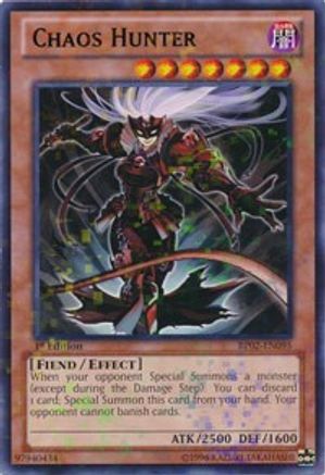 Chaos Hunter (Mosaic Rare) (BP02-EN095) - Battle Pack 2: War of the Giants Unlimited - Premium Yugioh Single from Konami - Just $0.38! Shop now at Game Crave Tournament Store
