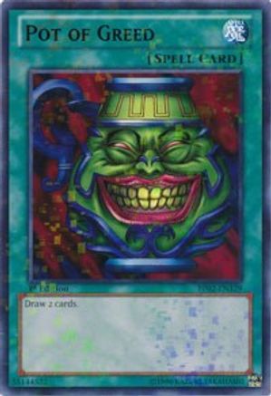 Pot of Greed (Mosaic Rare) (BP02-EN129) - Battle Pack 2: War of the Giants 1st Edition - Premium Yugioh Single from Konami - Just $4.86! Shop now at Game Crave Tournament Store