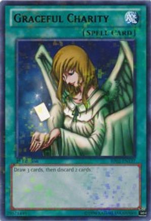 Graceful Charity (Mosaic Rare) (BP02-EN137) - Battle Pack 2: War of the Giants Unlimited - Premium Yugioh Single from Konami - Just $4.20! Shop now at Game Crave Tournament Store