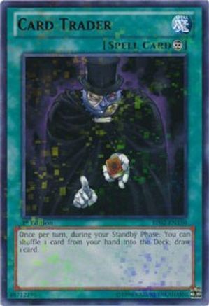 Card Trader (Mosaic Rare) (BP02-EN150) - Battle Pack 2: War of the Giants Unlimited - Premium Yugioh Single from Konami - Just $0.71! Shop now at Game Crave Tournament Store