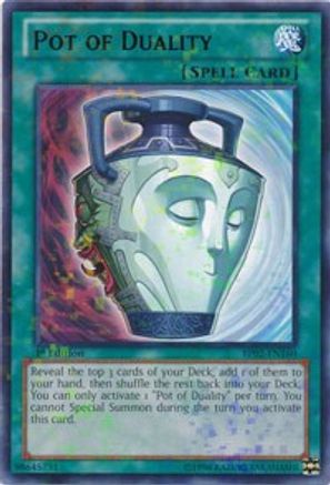 Pot of Duality (Mosaic Rare) (BP02-EN160) - Battle Pack 2: War of the Giants Unlimited - Premium Yugioh Single from Konami - Just $1.98! Shop now at Game Crave Tournament Store